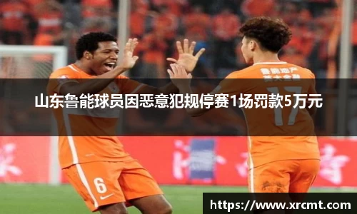 山东鲁能球员因恶意犯规停赛1场罚款5万元